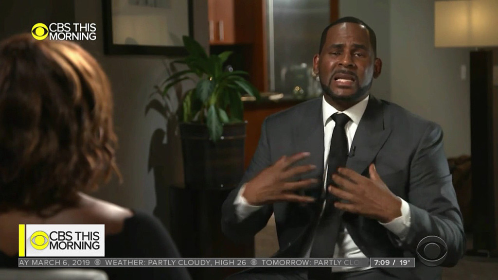 R. Kelly, CBS This Morning R. Kelly, CBS This Morning